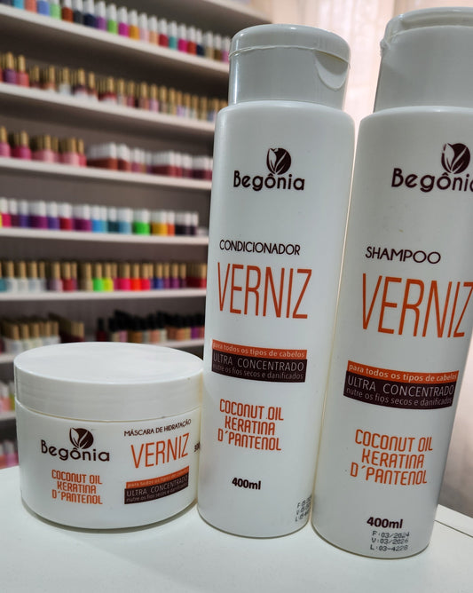 Kit capilar baño de verniz (shampoo y Acondicionador