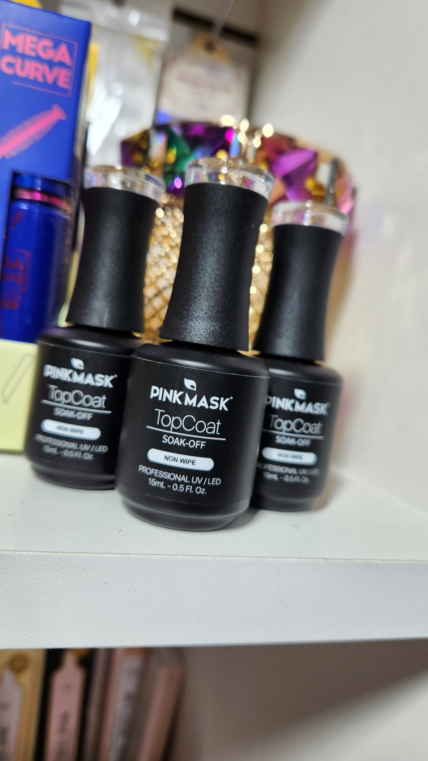 Top coat Pinkmask Exreme shine