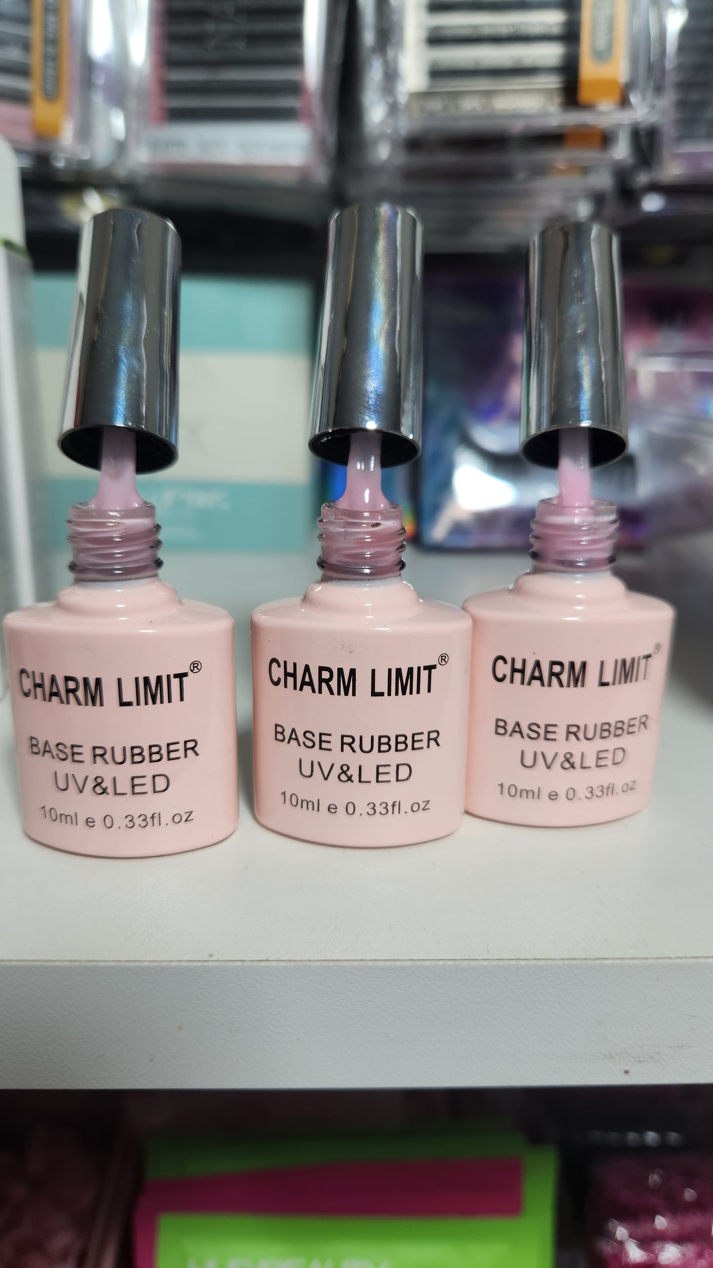 Base ruber charm limit